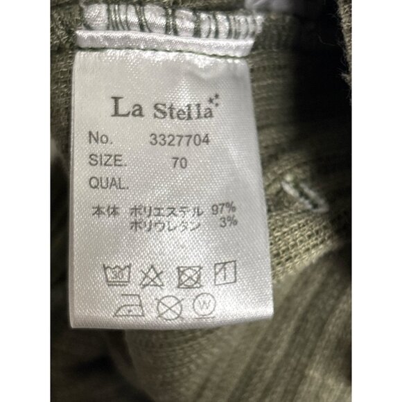 Green Corduroy Baby Overalls With Button Straps & Pockets By La Stella - Picture 4 of 7